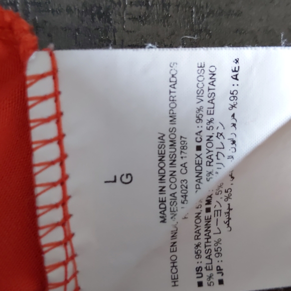 Old Navy orange scoop neck shift dress - Picture 6 of 6